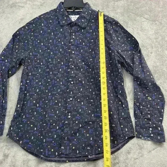 Robert Graham Shirt Mens Large Arcade Print Classic Fit Button Down Casual - Picture 2 of 11